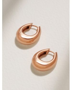 ANANYA Chakra Icon Creolen Aus 18 Karat Roségold - Mettallic