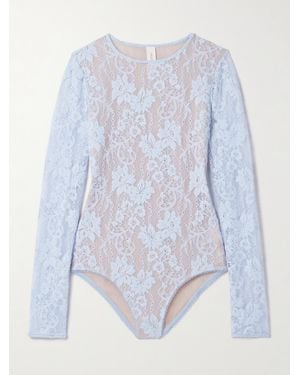 Zimmermann Body Aus Spitze - Blau