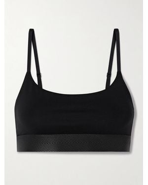 CDLP Lyocell-Blend Jersey Bralette - Black