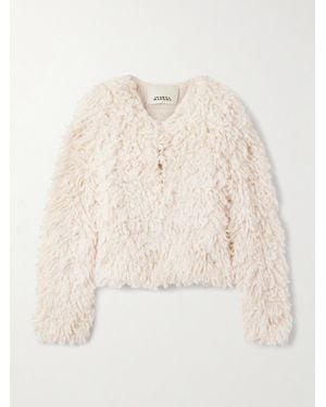 Isabel Marant Fedra Verkürzte Strickjacke - Natur