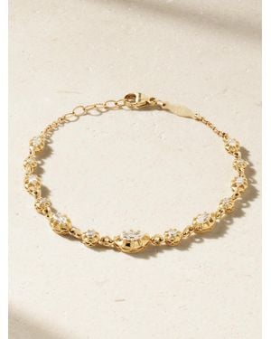 Jacquie Aiche Sophia Armband Aus 14 Karat Mit Diamanten - Natur