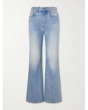Chloé Mid-Rise Straight-Leg Jeans - Blue
