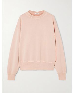 SLVRLAKE Denim Sweat En Jersey De Coton Cinch - Rose