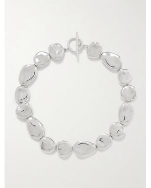 AGMES Conie Kette Aus Recyceltem Sterling - Weiß