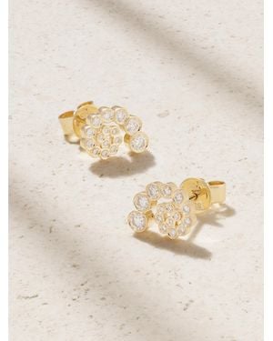 Sophie Bille Brahe Petit Rêve Escargot 18-Karat Recycled Diamond Earrings - Natural