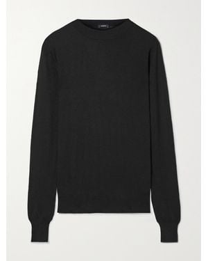 JOSEPH Cashair Kaschmirpullover - Schwarz