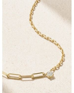 Yvonne Léon 18-Karat Diamond Necklace - Natural