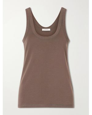 Lemaire Cotton-Jersey Tank - Brown
