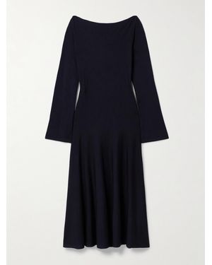 KHAITE Ruth Midikleid Aus Wolle - Blau