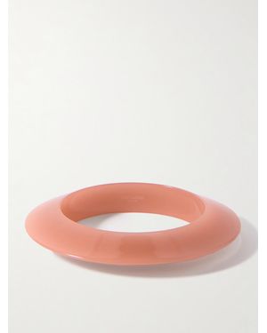 Saint Laurent Resin Bracelet - Pink