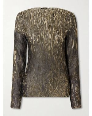 LIBEROWE Plissé Blouse - Green