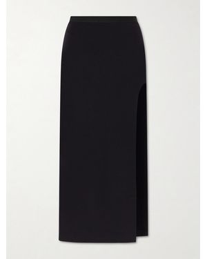 Wardrobe NYC Scoop Stretch-Jersey Maxi Skirt - Black