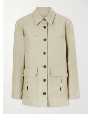 Heirlome Barn Linen Jacket - Natural
