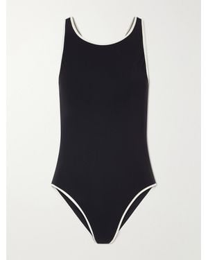 Lido Quattordici Open-Back Swimsuit - Black
