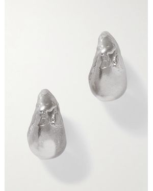 Alighieri Boucles D'Oreilles En Argent Recyclé The Abundant Dream - Blanc