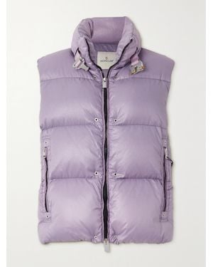 Moncler Genius 1017 Alyx 9Sm Islote Quilted Shell Down Vest - Purple