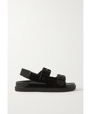 Gucci Isla Buckled Rubber Sandals - White