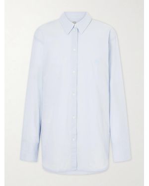 TOTEME Cotton And Linen-Blend Shirt - White