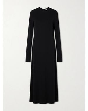 TOTEME Jersey Maxi Dress - Black