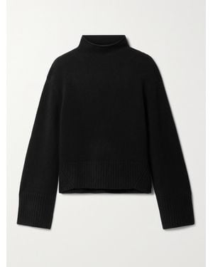 FFORME Net Sustain Julie Wool-Blend Sweater - Black