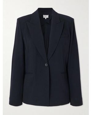 Twp Boy Wool-Crepe Blazer - Blue