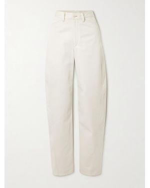 Lemaire Twisted Hoch Sitzende Barrel-Jeans - Weiß