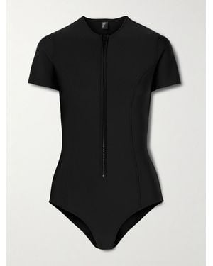 Lisa Marie Fernandez Farrah Neoprene Swimsuit - Black