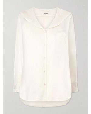 Bode Marina Cotton-Voile Shirt - Natural