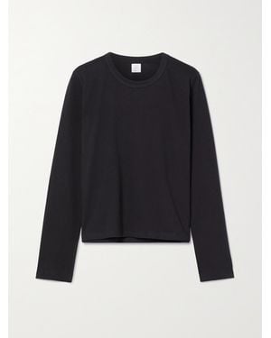 Leset Maya Cotton-Jersey T-Shirt - Blue