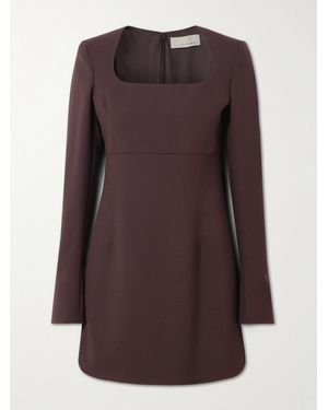 LIBEROWE Judy Twill Mini Dress - Brown