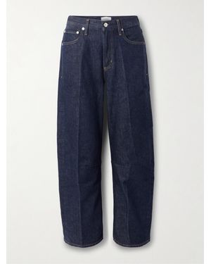 Citizens of Humanity Miro Mid-Rise Barrel-Leg Jeans - Blue