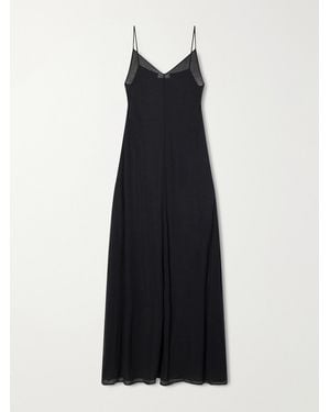 Ruohan Evia Cotton-Gauze Maxi Dress - Blue