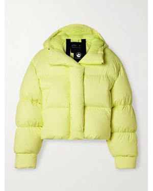 CORDOVA Aomori Hooded Quilted Down Ski Jacket - Yellow