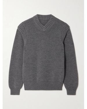 Emilia Wickstead Merino Wool Jumper - Grey