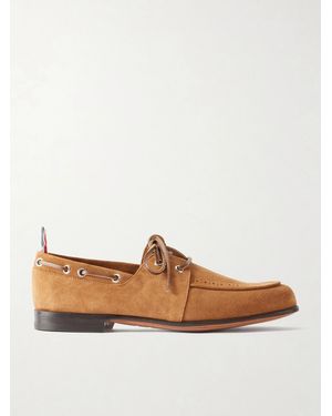 Thom Browne Leather Loafers - White