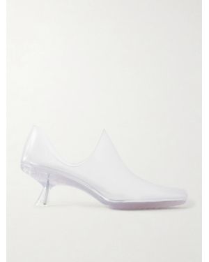 Loewe Emily Aqua Pvc Ankle Boots - White