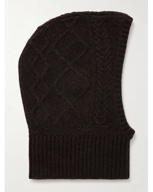 arch4 Balaklava Aus Kaschmir - Schwarz