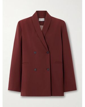 Loulou de Saison Sancia Wool-Blend Blazer - Red