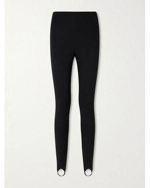 Skims Cloud Stirrup Leggings – Obisidian – Leggings Mit Steg - Schwarz