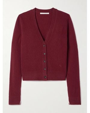 Maria McManus Shrunken Cardigan Aus Einer Woll-Kaschmirmischung - Rot