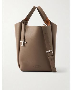 Tod's Secchiello Small Leather Bag - Brown