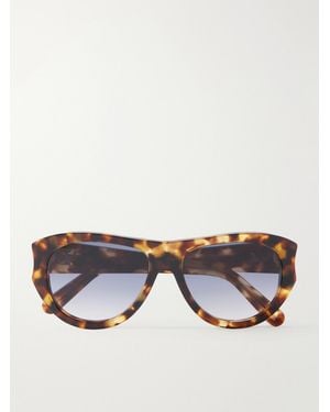 Dior Diorglow A1U Aviator-Style Acetate Sunglasses - Multicolor