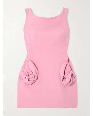 Magda Butrym Wool-Blend Mini Dress - Pink