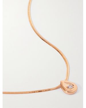 Anissa Kermiche Lady V 14-Karat Diamond Necklace - Natural