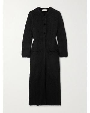 LIBEROWE Bianca Brushed Alpaca-Blend Cardigan - Black