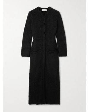 LIBEROWE Bianca Brushed Alpaca-Blend Cardigan - Black