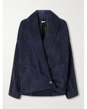 Co. Suede Jacket - Blue