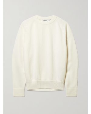 FFORME Net Sustain Hannah Pleated Cashmere Jumper - Natural