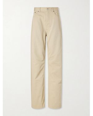 JW Anderson Mid-Rise Straight-Leg Jeans - Natural
