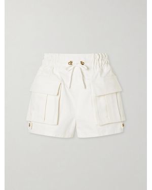 Balmain Denim Shorts - Natural